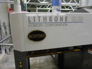 Komori SX29 UV Press Curing Benford UV