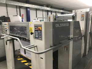 Sakurai LED UV printing press curing